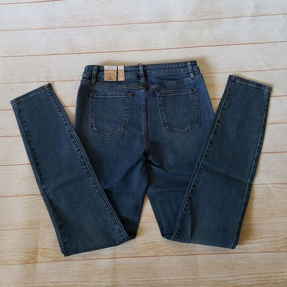 PrAna Sienna Stretchy Jeans in True Blue Organic Cotton Women's Size 8/29 - Picture 8 of 12